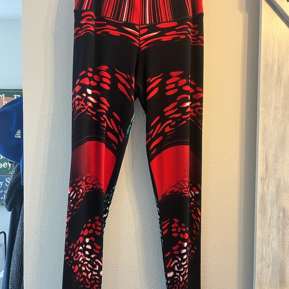 Eva Varro Printed Double Layer Leggings